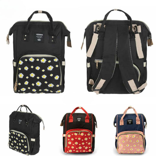 Flower multicolor Diaper Bag