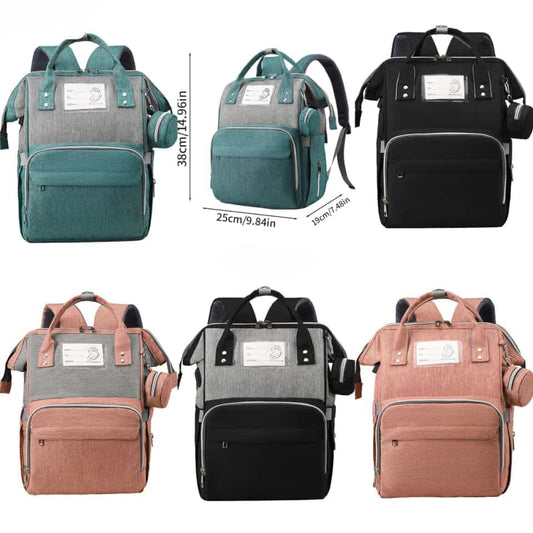 Fashionable Baby bag with pouch