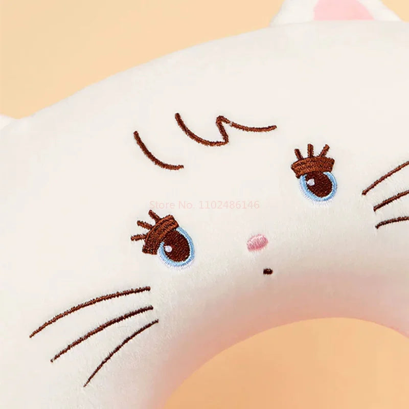 Baby Round Shaped Cat Neck Pillow