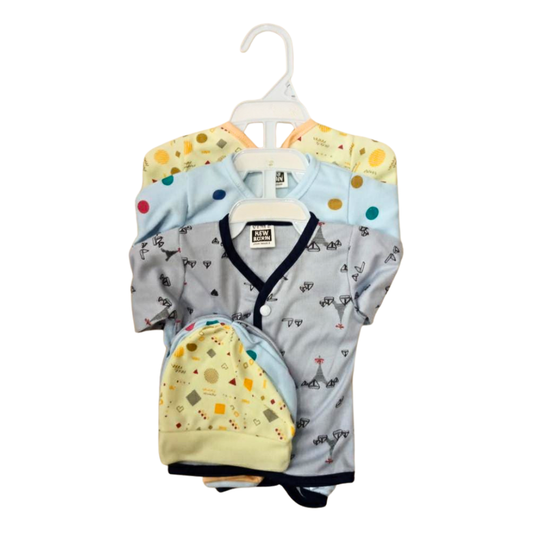 Infant 3 Pc Interlock Starter Set