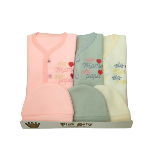 Newborn pack of 3  Fleece Starter Set