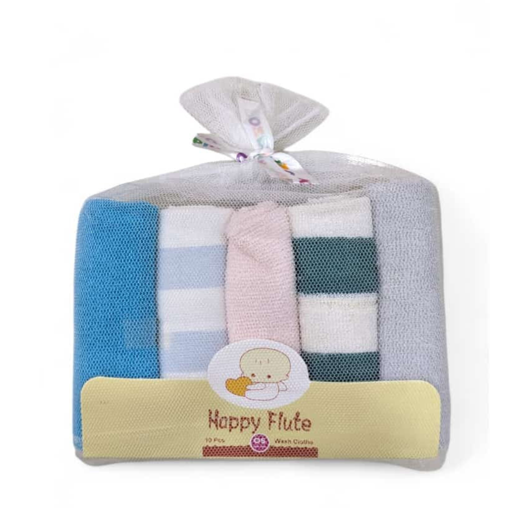 Baby 10 Pc Strips Multicolor Napkins