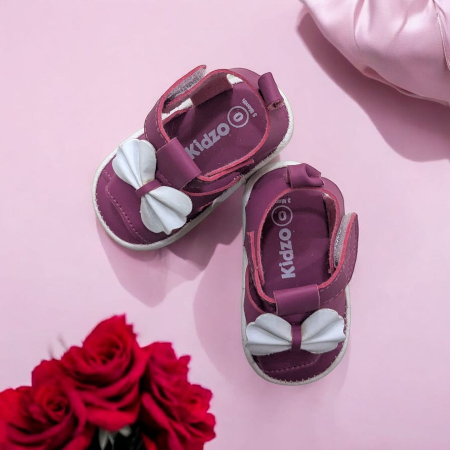 Cute Baby Girl Sandals (0-12 Months)