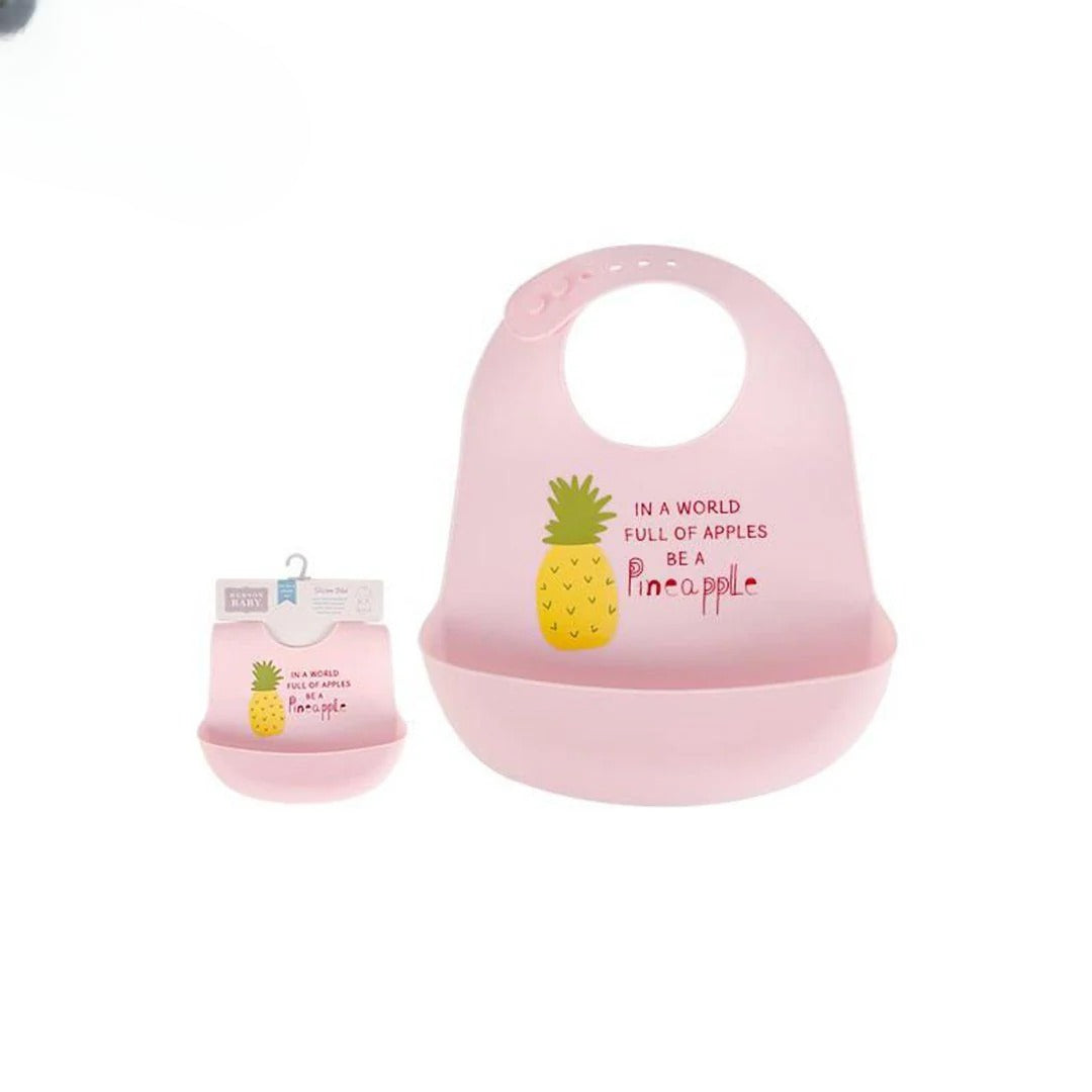 Pineapple  Baby Comfortable Silicone Bib
