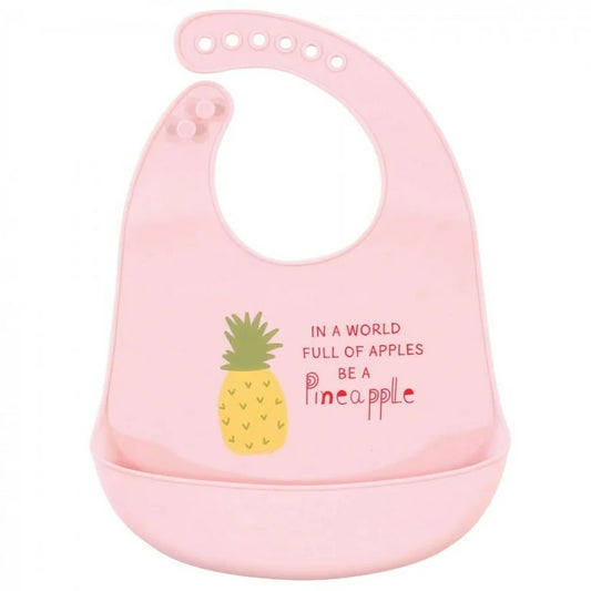 Pineapple  Baby Comfortable Silicone Bib