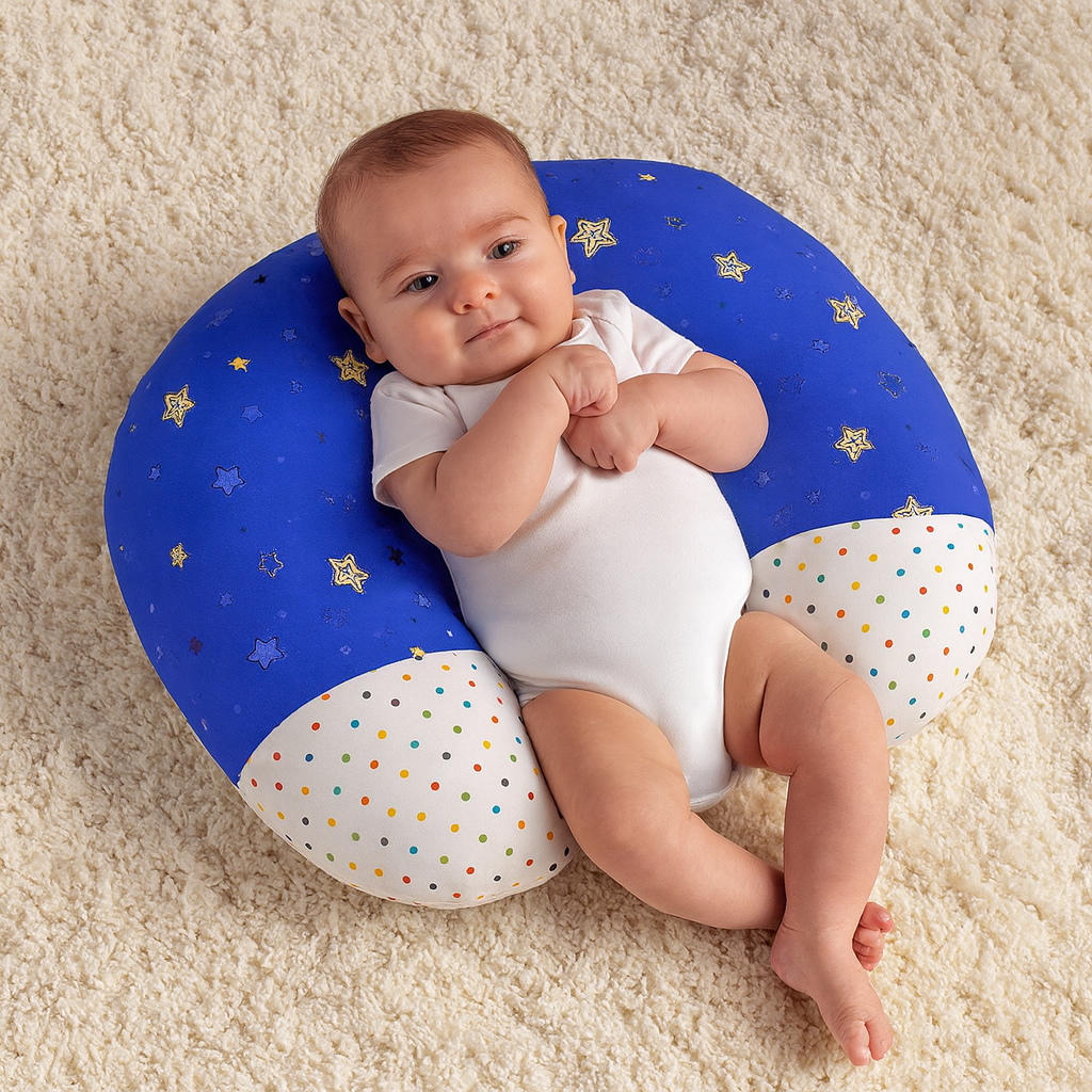 Baby Blue Nursing Pillow | Comfort for Every Feed