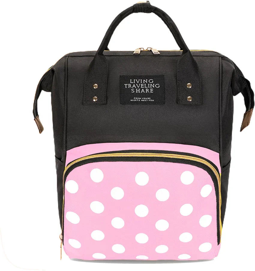 Flower multicolor Diaper Bag