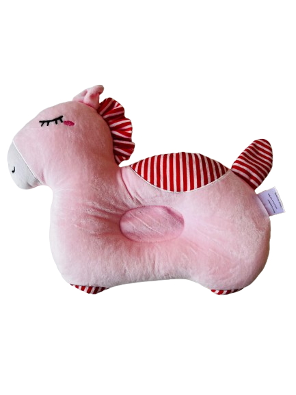 Horse Shaped Baby Soft Comfortable Pillow