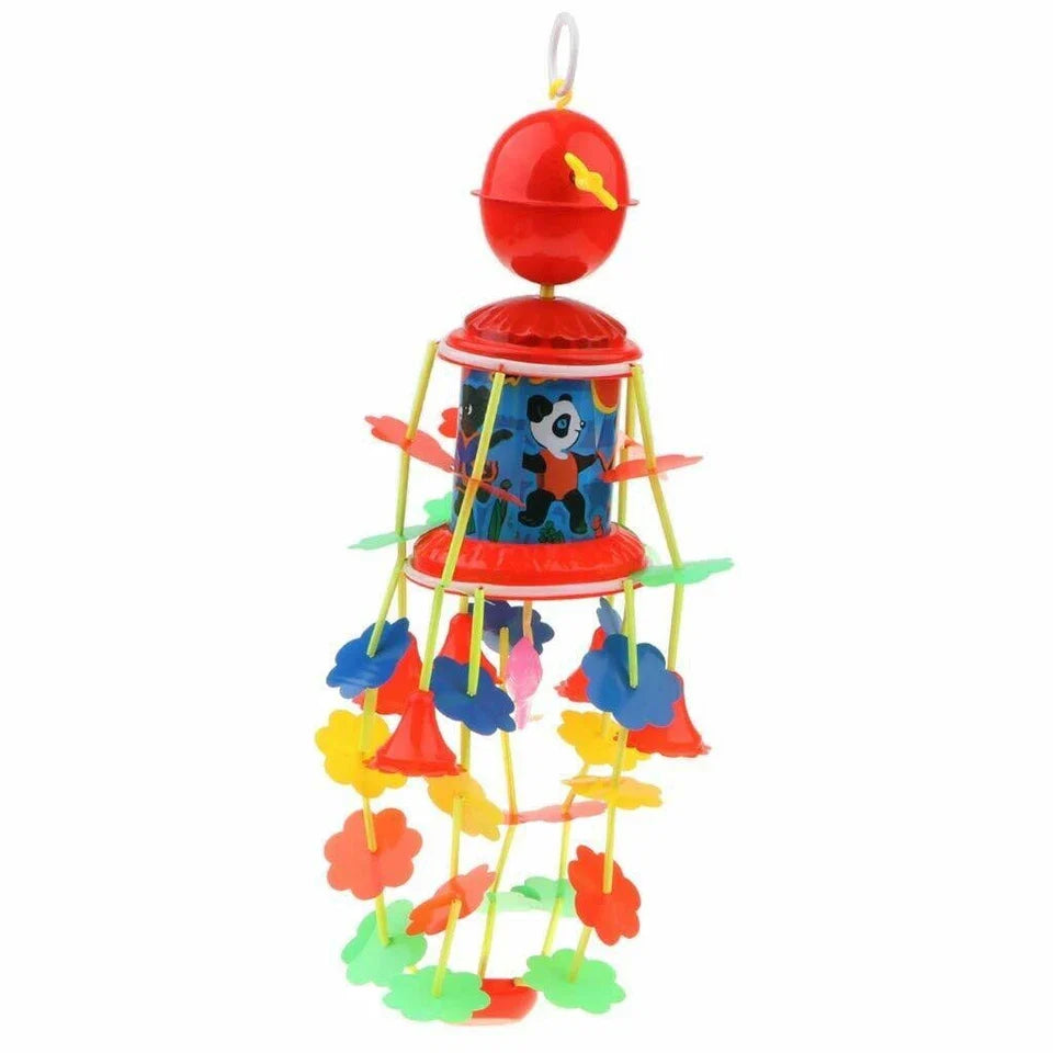 Musical Baby Mobile with Rotating Toys, Soothing Melodies, and Gentle Lighting