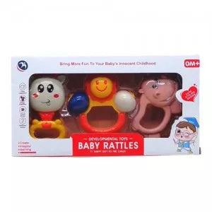 Baby Rattles (Pack of 3)